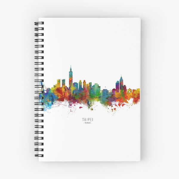Artikelvorschau, Taipei Taiwan Skyline entworfen und verkauft von ArtPrints.