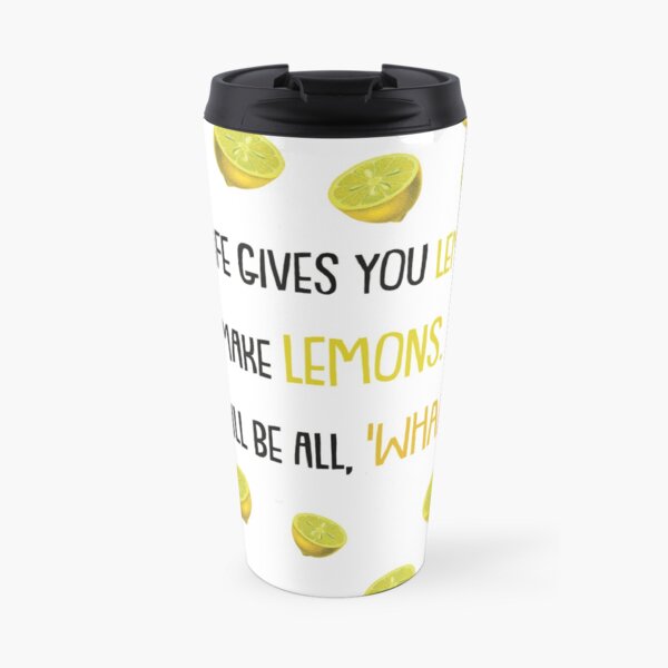When life gives you lemons.. Quote from Phil's-osophy, Modern Family Travel Mug