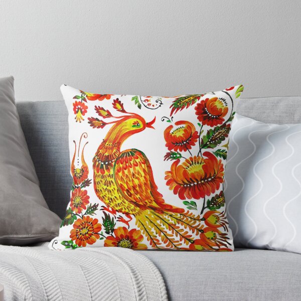 Item preview, Firebird Petrykivka Ukrainian art designed and sold by Redilion.