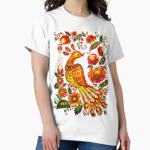 Item preview, Firebird Petrykivka Ukrainian art designed and sold by Redilion.