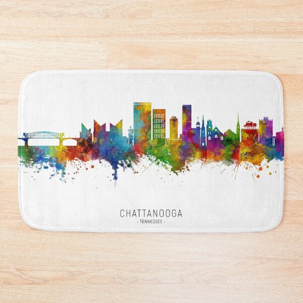 Item preview, Chattanooga Tennessee Skyline designed and sold by ArtPrints.