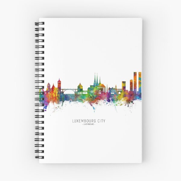 Item preview, Luxembourg City Skyline designed and sold by ArtPrints.