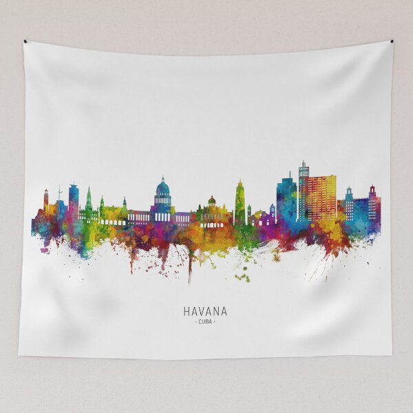 Item preview, Havana Cuba Skyline designed and sold by ArtPrints.