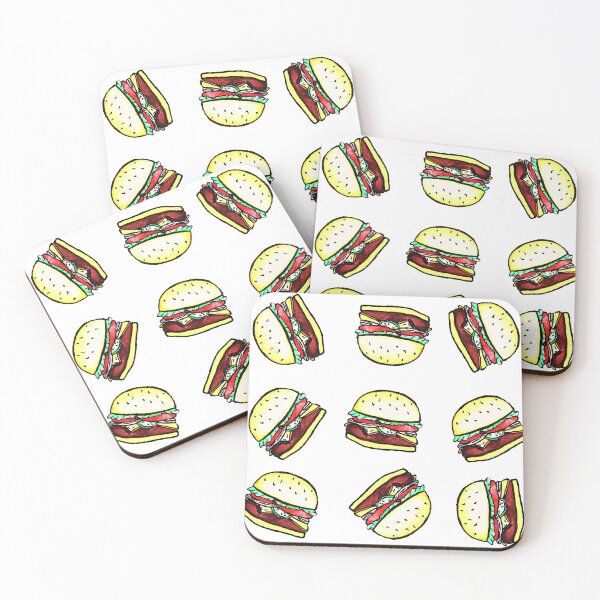 Item preview, Burgers Everywhere. Pattern  designed and sold by baudrillier.
