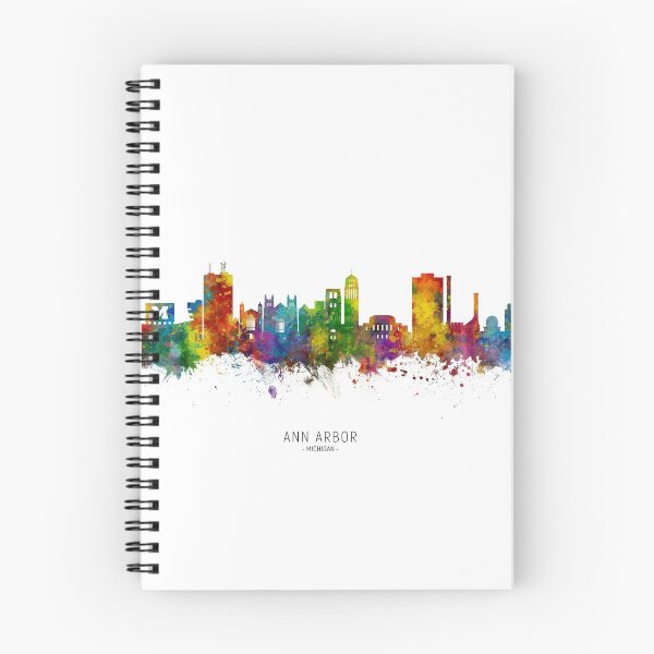 Item preview, Ann Arbor Michigan Skyline designed and sold by ArtPrints.