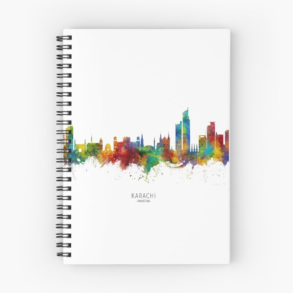 Item preview, Karachi Pakistan Skyline designed and sold by ArtPrints.