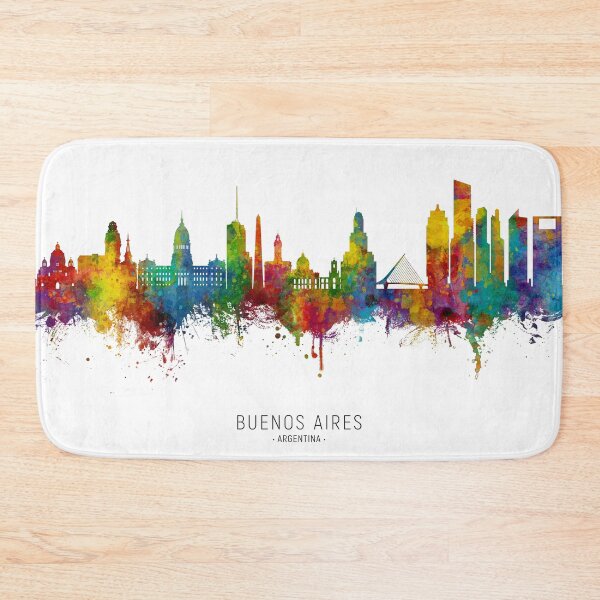 Item preview, Buenos Aires Argentina Skyline designed and sold by ArtPrints.