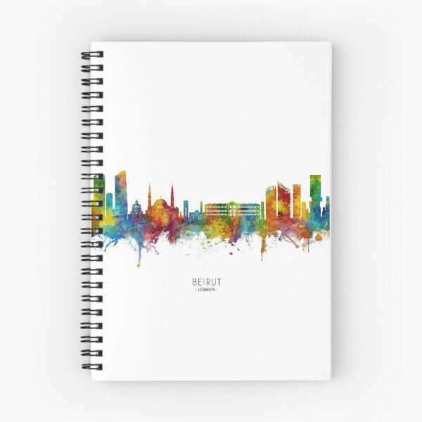 Item preview, Beirut Lebanon Skyline designed and sold by ArtPrints.