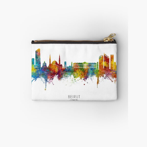 Item preview, Beirut Lebanon Skyline designed and sold by ArtPrints.