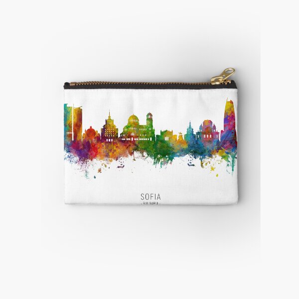 Item preview, Sofia Bulgaria Skyline designed and sold by ArtPrints.