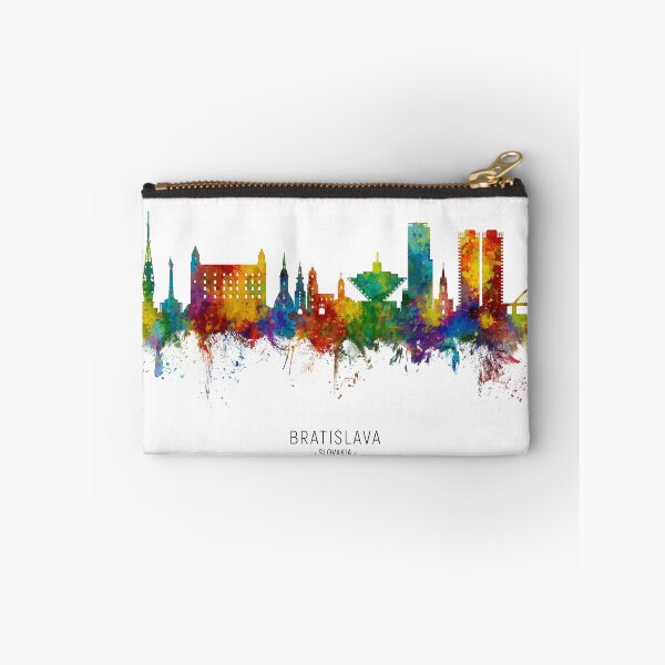 Item preview, Bratislava Slovakia Skyline designed and sold by ArtPrints.