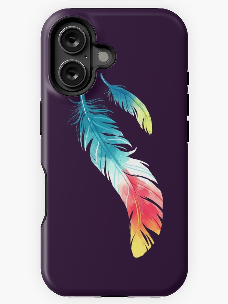 Thumbnail 1 of 4, iPhone Case, Feather designed and sold by freeminds.