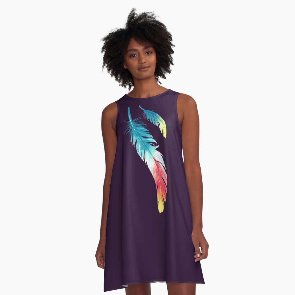 Item preview, A-Line Dress designed and sold by freeminds.