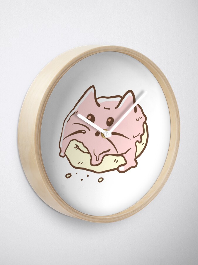 Alternate view of Cat Scone Clock