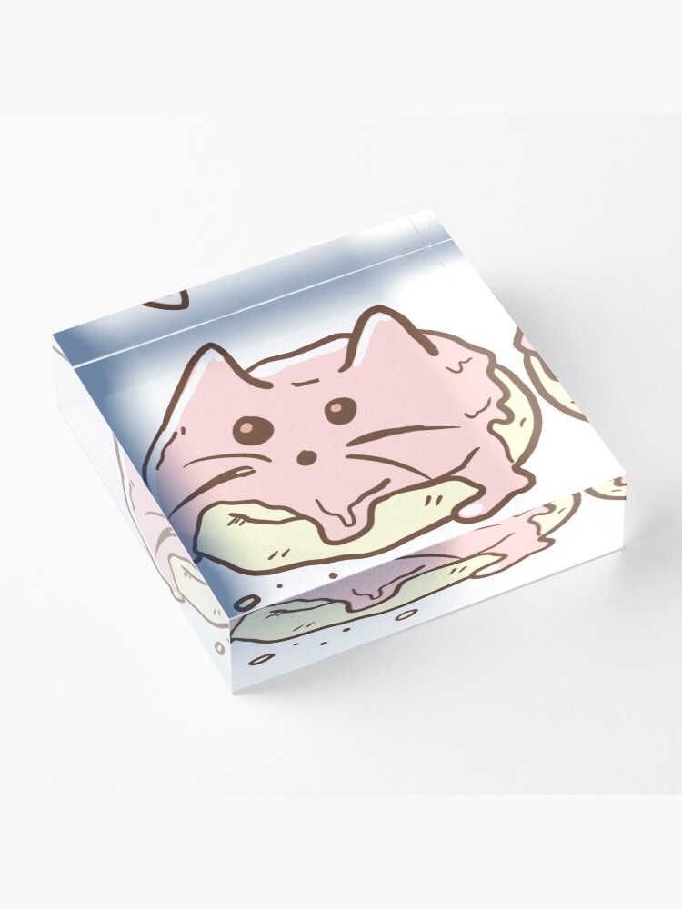 Alternate view of Cat Scone Acrylic Block