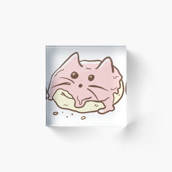 Cat Scone Acrylic Block