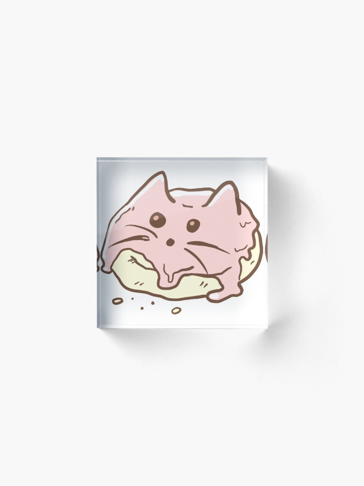 Alternate view of Cat Scone Acrylic Block
