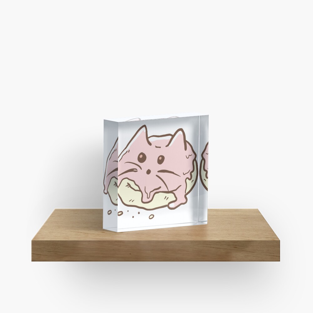 Cat Scone Acrylic Block