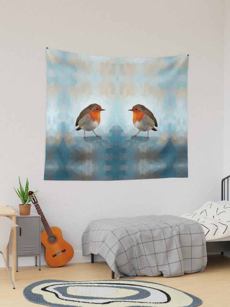 Robin Tapestry for Sale by freeminds