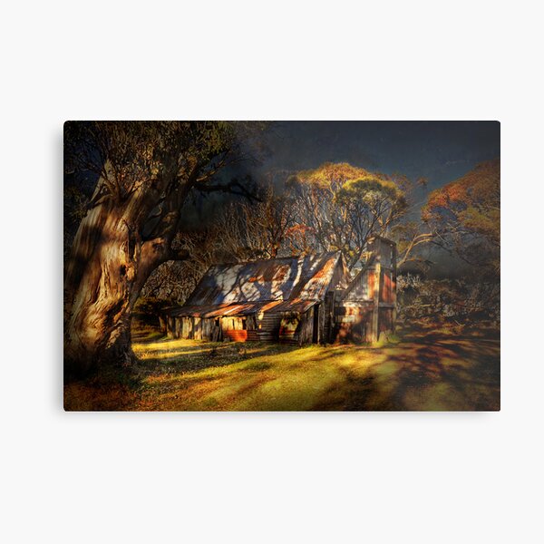 Wallaces Hut Metal Print