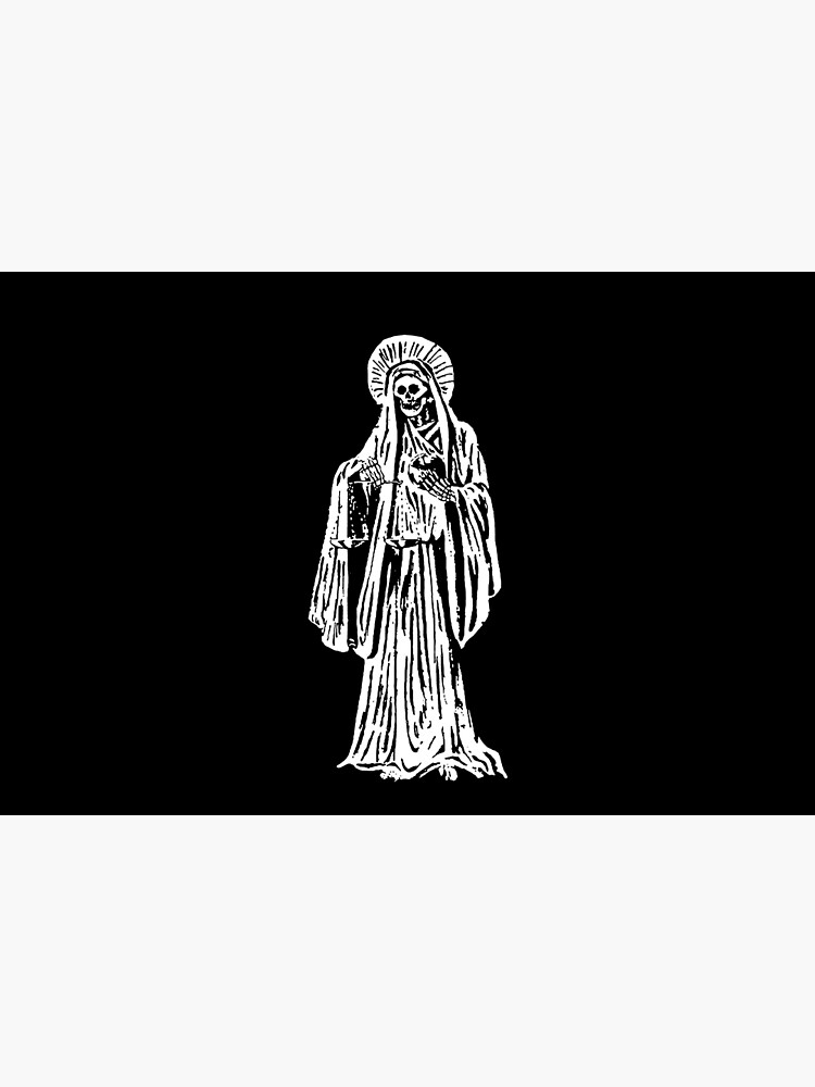 Santa Muerte. Spanish for Our Lady of Holy Death. by TOMSREDBUBBLE
