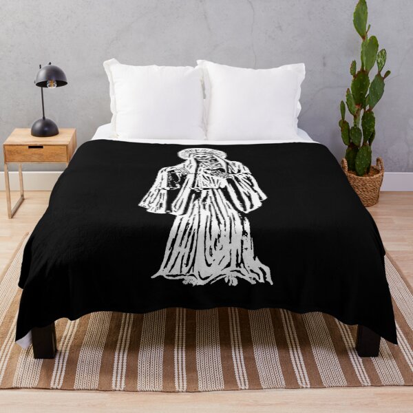 Santa Muerte. Spanish for Our Lady of Holy Death. Throw Blanket