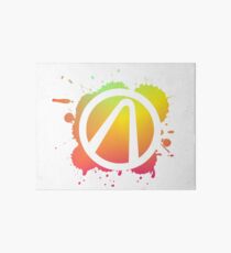 Borderlands Vault Symbol Splatter-Gefälle Galeriedruck