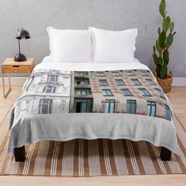 Item preview, Buildings with ornaments and flowers design on wall Vienna Austria designed and sold by goceris.