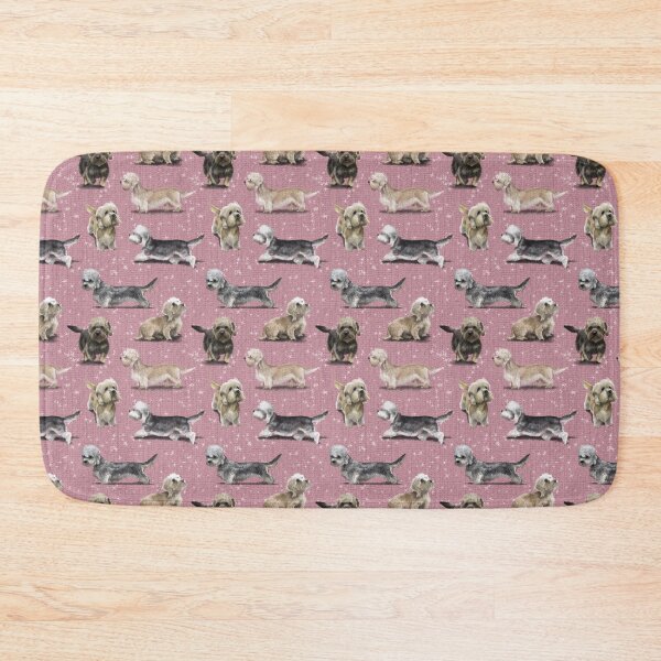 Item preview, The Dandie Dinmont Pink designed and sold by Elspeth Rose Design.
