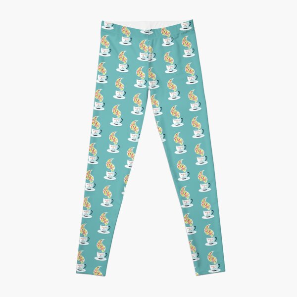 Enjoy the Tea Leggings for Sale by freeminds