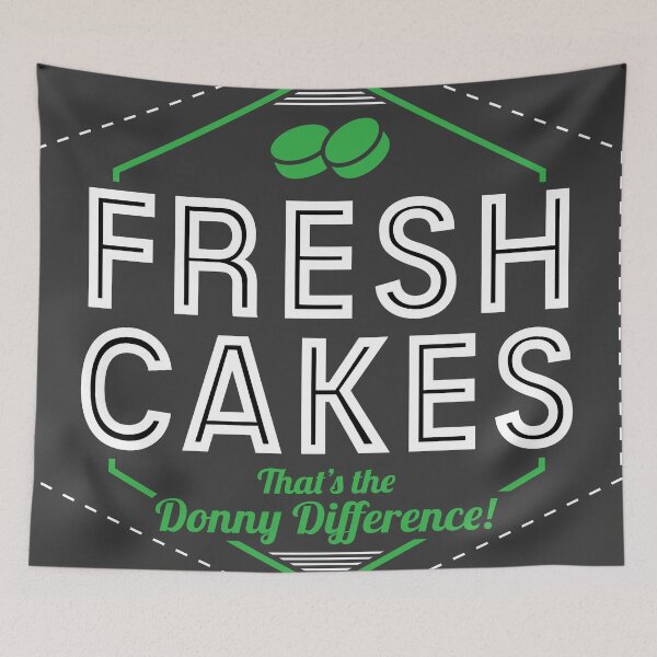 Item preview, Fresh Cakes - That's The Donny Difference! designed and sold by MouthpieceGFX.