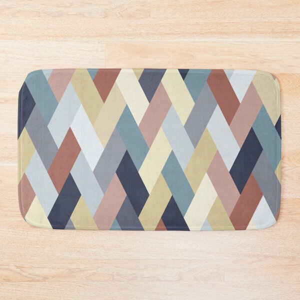 Item preview, Earth Tones and Blues Geometry IA designed and sold by BlertaDK.