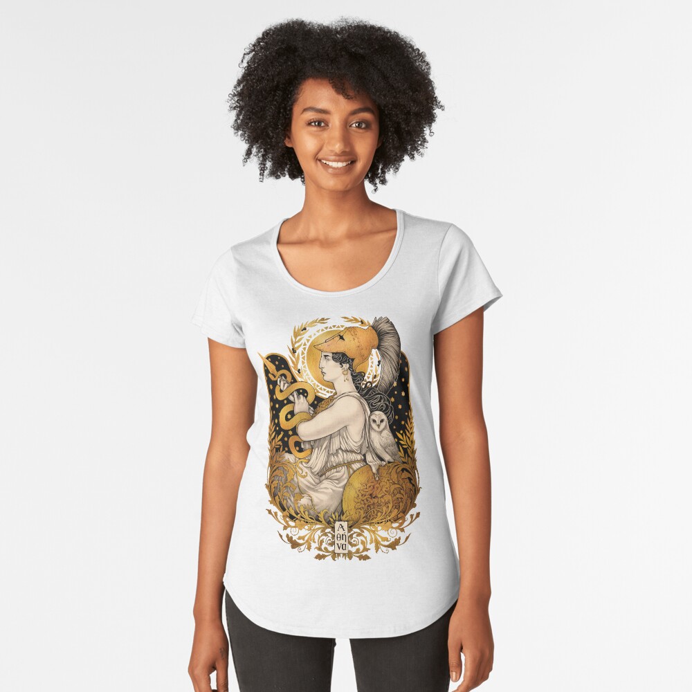 Item preview, Premium Scoop T-Shirt designed and sold by medusadollmaker.