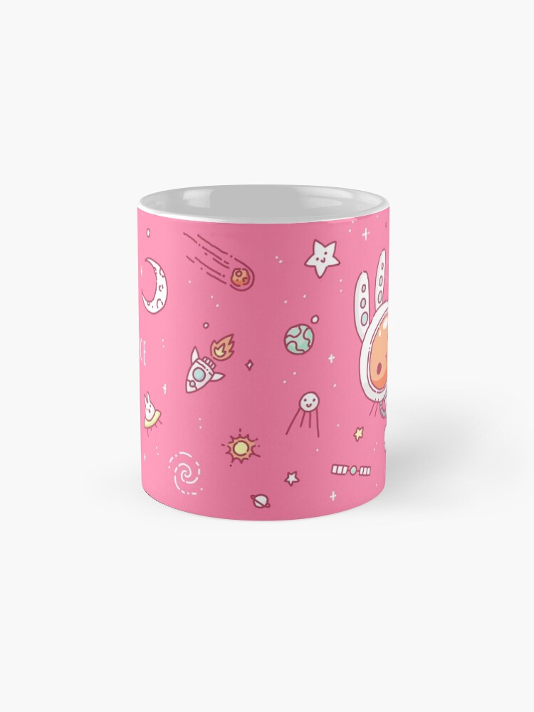 Alternate view of Cute bunny in Space Mug