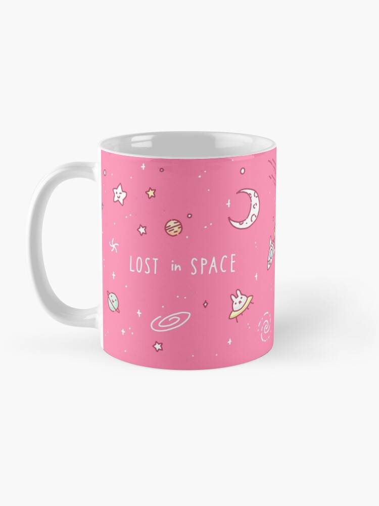 Alternate view of Cute bunny in Space Mug