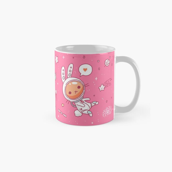 Cute bunny in Space Classic Mug