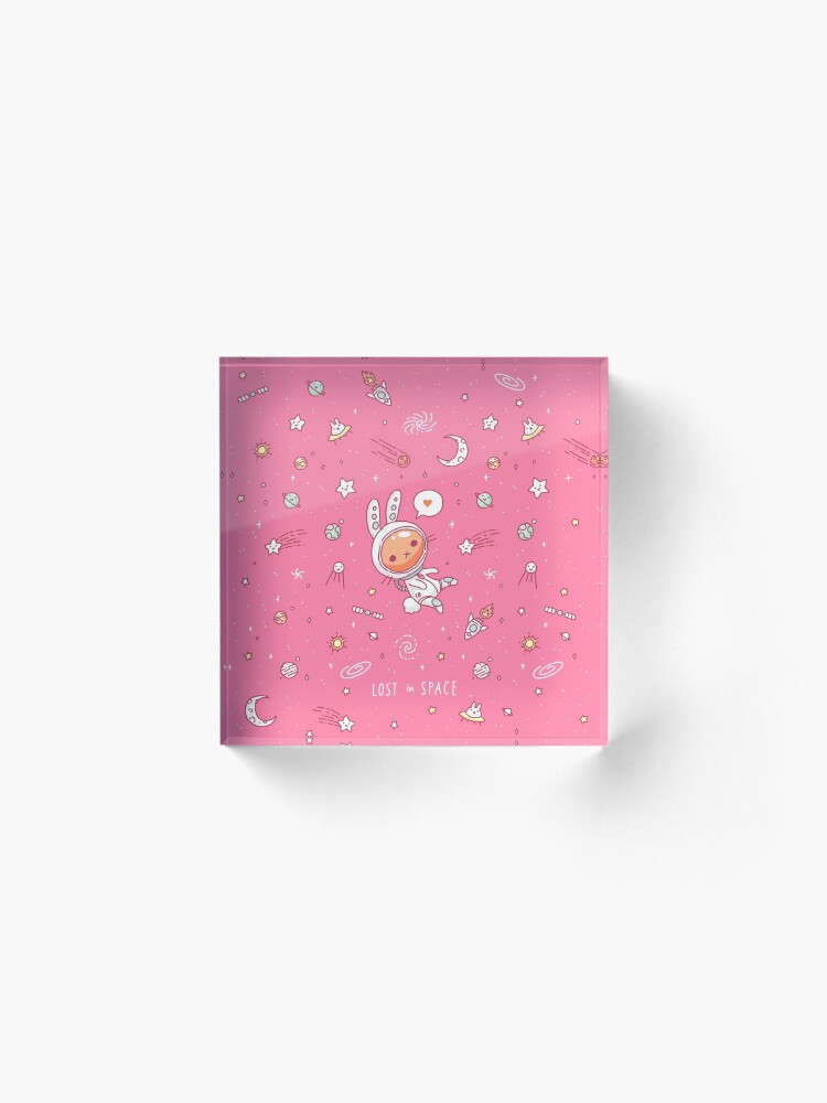 Alternate view of Lost in Space Acrylic Block