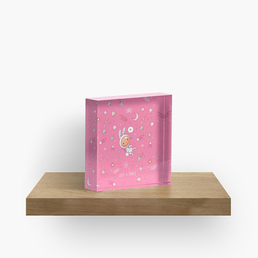 Lost in Space Acrylic Block