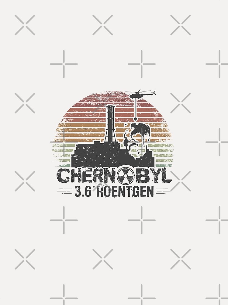 Thumbnail 5 von 5, Grafik T-Shirt, Weinlese des Tschornobyl-Atomkraftwerks designt und verkauft von alenaz.