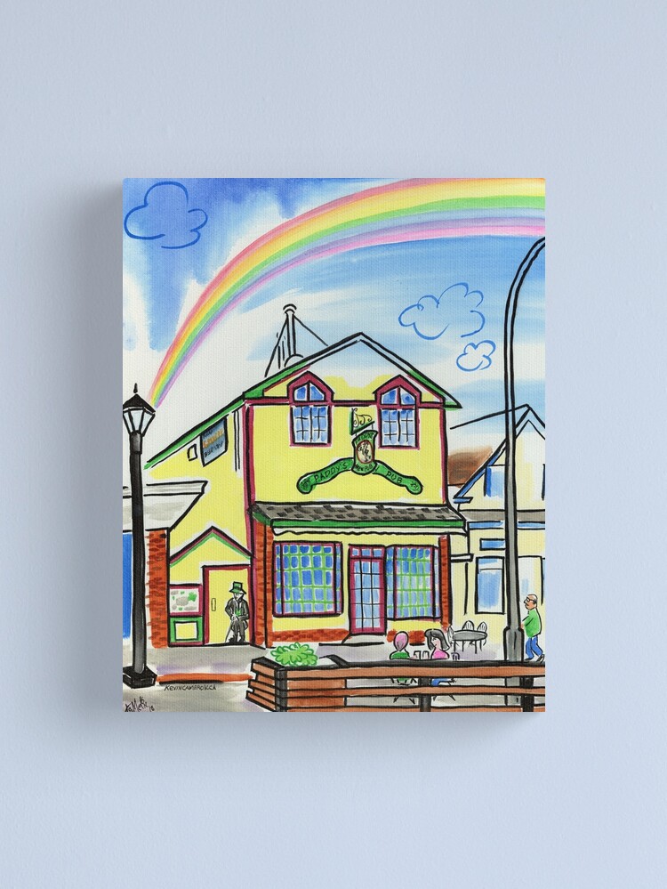 Alternate view of Paddy's Pub Canvas Print