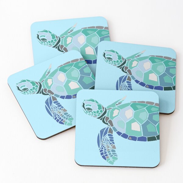 Item preview, Geometric turtle design designed and sold by sarahekj.