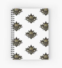NSL Dino Gold Leaf Spiral Notebook