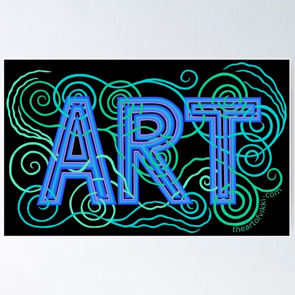 Item preview, ART In Peacock Colors Hand Drawn Design designed and sold by theartofvikki.