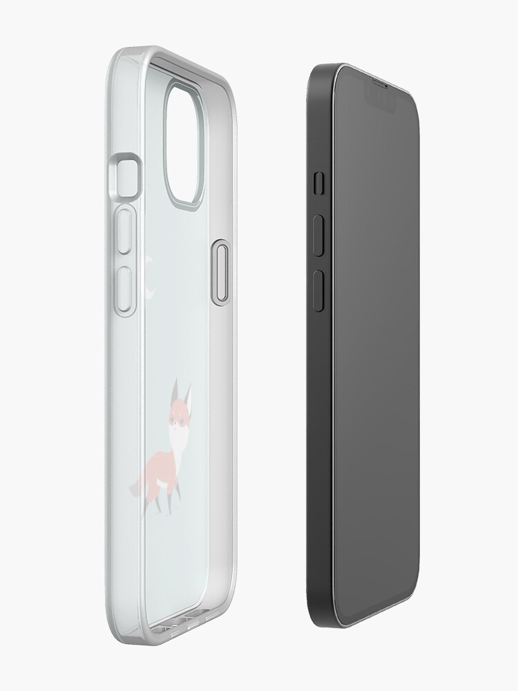 Alternate view of Moon Fox iPhone Case