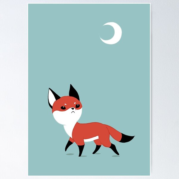 Item preview, Moon Fox designed and sold by freeminds.