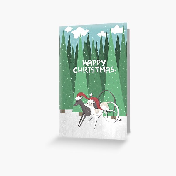 Happy Christmas Greeting Card