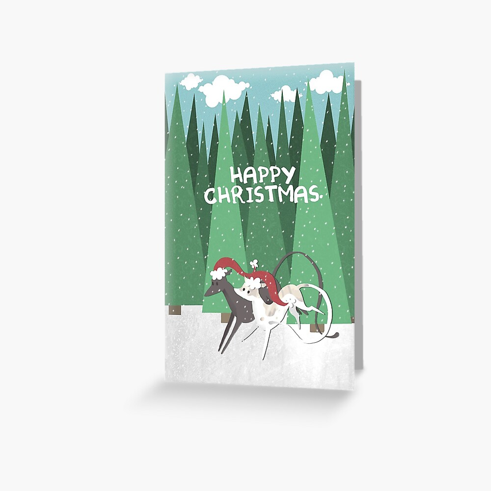 Happy Christmas Greeting Card