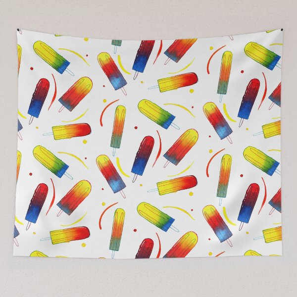 Item preview, Rainbow Popsicles designed and sold by PapieroweDrzewo.