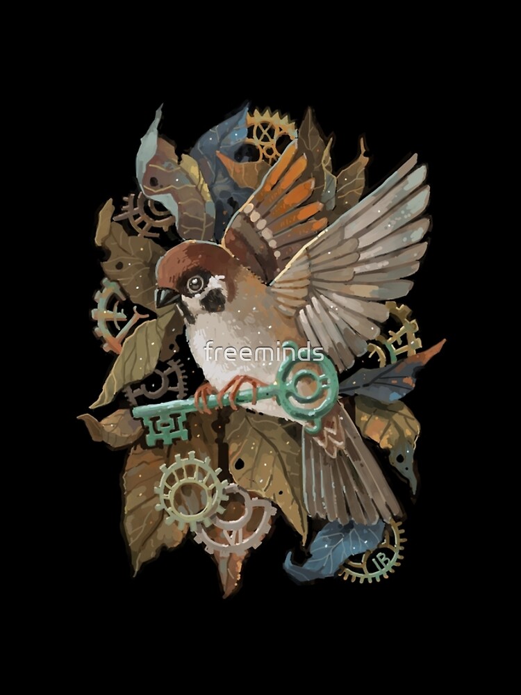 Clockwork Sparrow by freeminds
