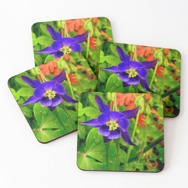 Item preview, Wild Columbine in the Rain designed and sold by Elaine Bawden.